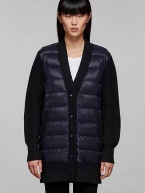 Mackage Niva Quilted Down Cardigan